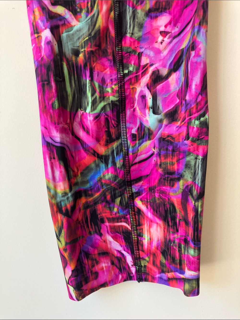 LULULEMON Fast Free HR Crop 23” Leggings “Hyper Flow Pink” Women’s Size 8 EUC - Picture 3 of 7